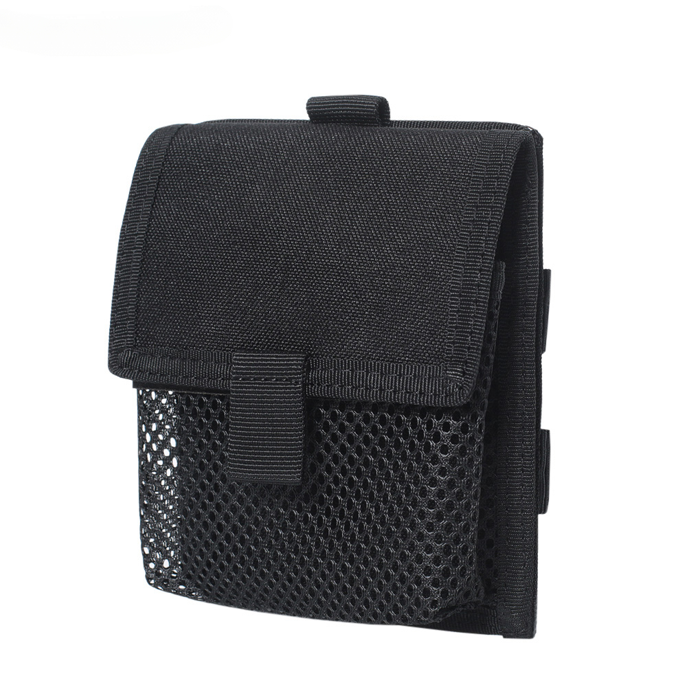 Running Gear Kit - กระเป๋าเข็มขัดรัดเอว Molle กระเป๋าใส่โทรศัพท์ขนาดเล็กกระเป๋าเครื่องมือ EDC พร้อมห่วงตะขอสำหรับอุปกรณ์การล่าสัตว์วิ่งแคมป์ปิ้ง