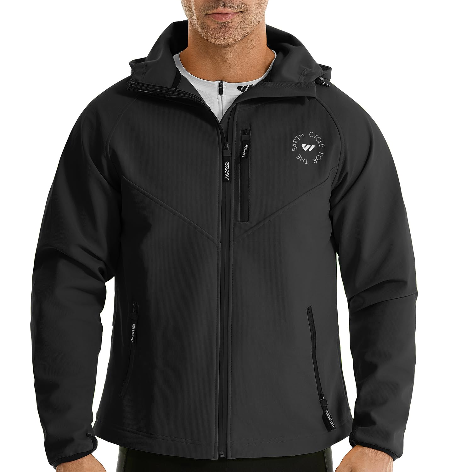 Running Gear For Cold Weather - Wulibike ฤดูหนาวเสื้อขี่จักรยานผู้ชายเสื้อแจ็คเก็ตกันน้ําผู้ชายเสื้อแจ็คเก็ตปีนเขา windproof Neutral สภาพอากาศเย็นเกียร์