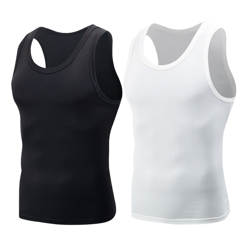 Running Gear Youth - 1/3 ชิ้นชาย Four Seasons สีดําและสีขาวสีคลาสสิก Basic