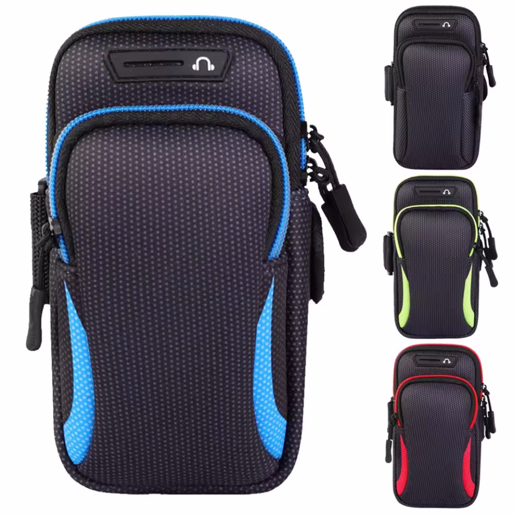 Running Gear To Hold Phone - Universal โทรศัพท์มือถือกรณีกันน้ํากีฬา Armband กระเป๋า Running GYM