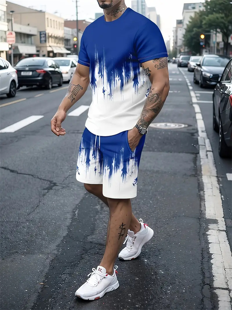 เสื้อยืดลายไล่เฉดสีสำหรับผู้ชา - Running Gear For Men บทวิจารณ์และราคา