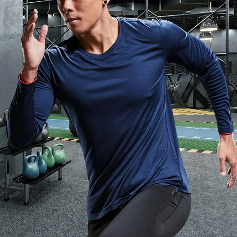 ผู้ชายวิ่งเสื้อกีฬาเสื้อแขนยาว - Running Gear For Men บทวิจารณ์และราคา