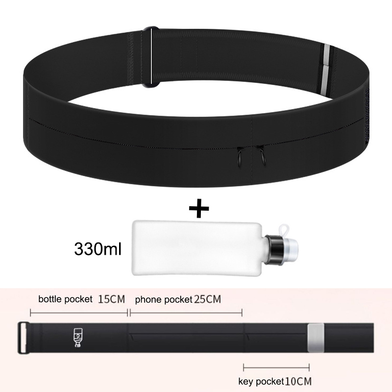เข็มขัดวิ่งเอวกระเป๋าขวดน้ําผู - Running Gear Kit บทวิจารณ์และราคา