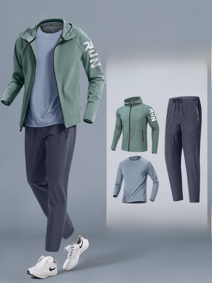 ชุดวิ่งออกกำลังกายกลางแจ้งสำหร - Running Gear Youth บทวิจารณ์และราคา