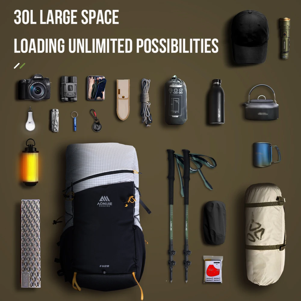 AONIJIE 2026 กระเป๋าเป้เดินป่า - Running Gear Trail บทวิจารณ์และราคา