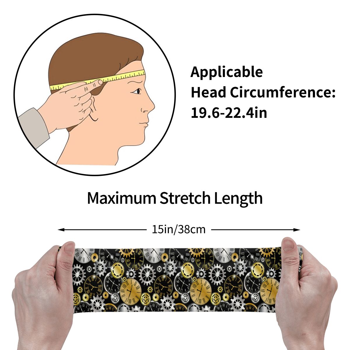 ที่คาดผมสำหรับเล่นกีฬา แบบพกพา - Running Gear Headband บทวิจารณ์และราคา