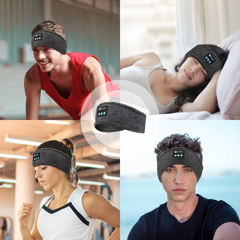 หูฟังบลูทูธแบบคาดศีรษะ ไร้สาย  - Running Gear Headband บทวิจารณ์และราคา