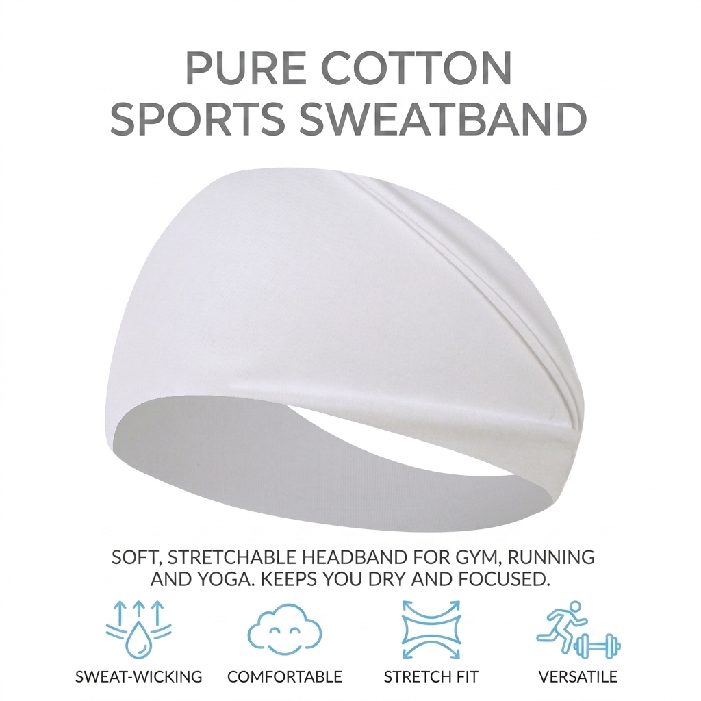 ที่คาดผมผ้าฝ้ายแท้สำหรับวิ่ง โ - Running Gear Headband บทวิจารณ์และราคา