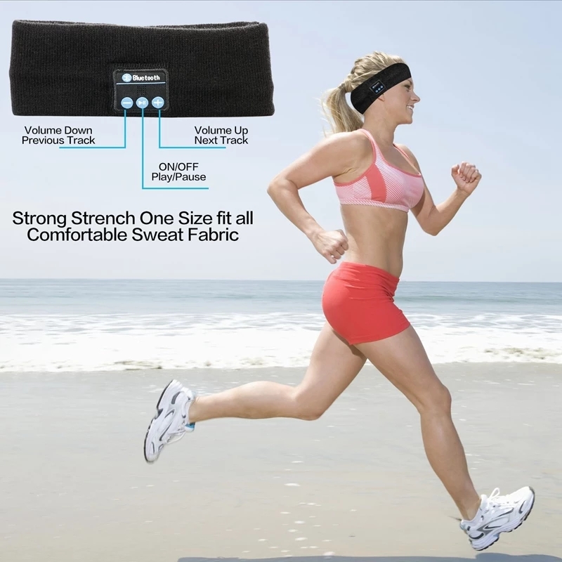 หูฟังไร้สายบลูทูธ Sleeping Run - Running Gear Headband บทวิจารณ์และราคา