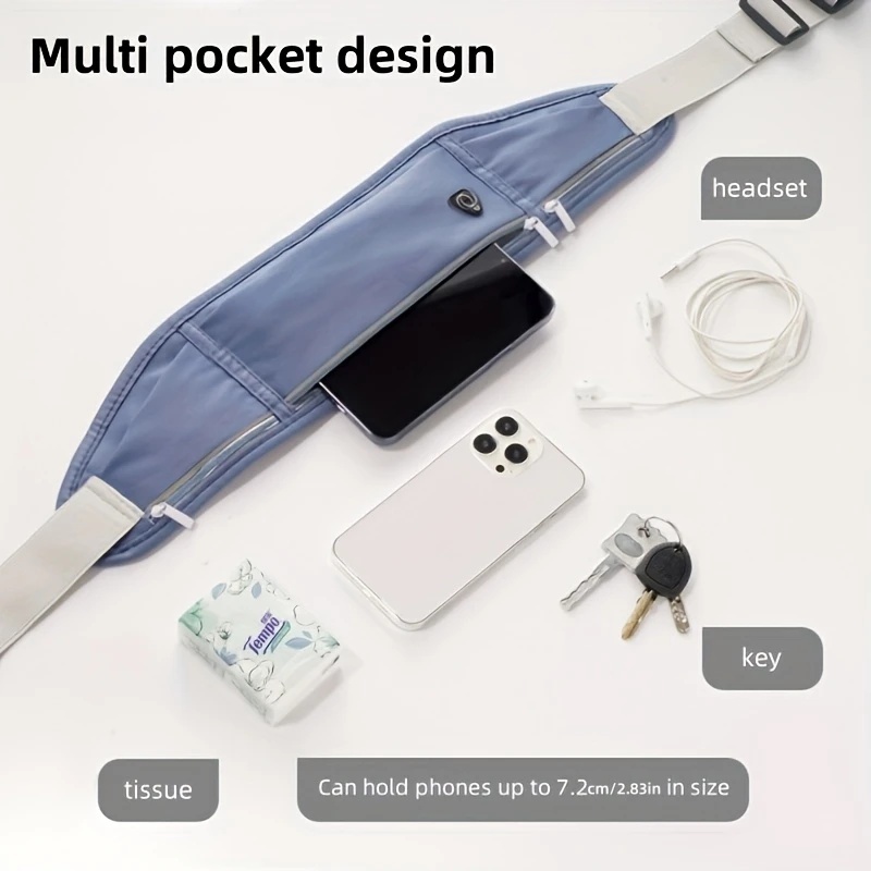 เอวกระเป๋าผู้ชายผู้หญิงกีฬากลา - Running Gear Kit บทวิจารณ์และราคา