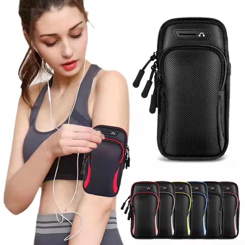 กระเป๋าใส่โทรศัพท์แบบสวมแขนสำห - Running Gear To Hold Phone บทวิจารณ์และราคา