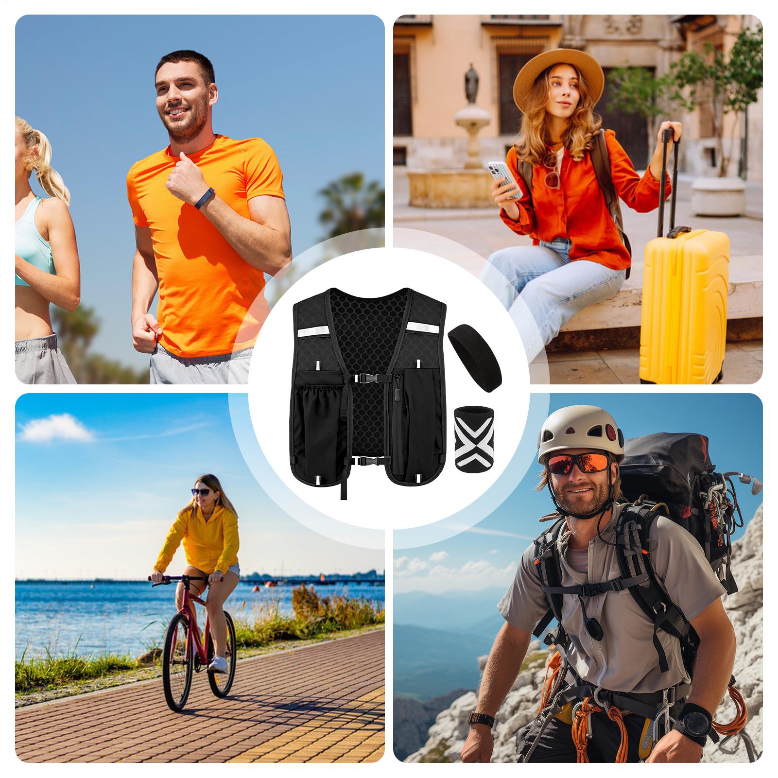 เสื้อกั๊กสะท้อนแสงสำหรับวิ่ง อ - Running Gear Headband บทวิจารณ์และราคา