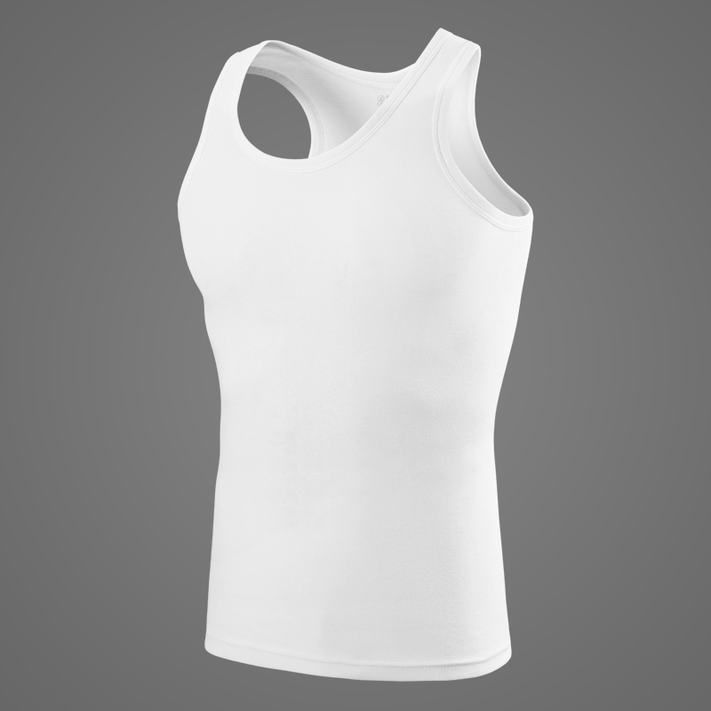 5/1 ชิ้นชายผ้าฝ้ายกีฬาเสื้อกั๊ - Running Gear Youth บทวิจารณ์และราคา