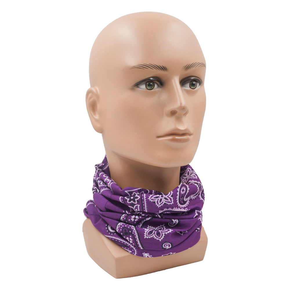 สีม่วง Balaclava ผู้หญิงวิ่งแค - Running Gear Headband บทวิจารณ์และราคา