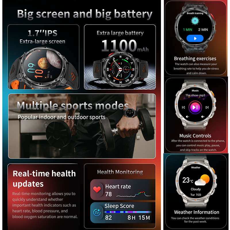 2026 ใหม่ T-Rex3 Pro 1100mAh แ - Gps Running Watch บทวิจารณ์และราคา