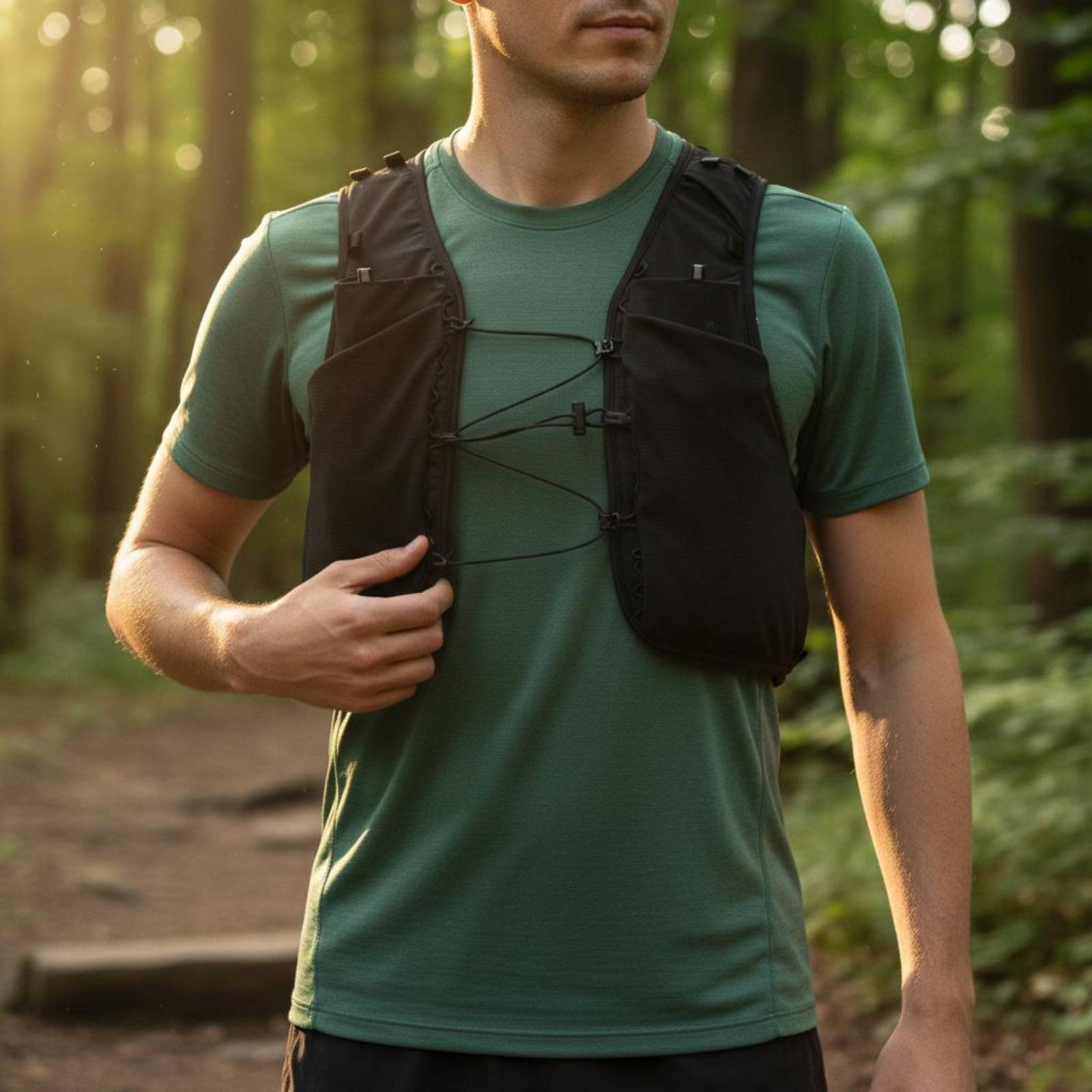 เสื้อกั๊กสำหรับวิ่งน้ำหนักเบา  - Running Gear Trail บทวิจารณ์และราคา