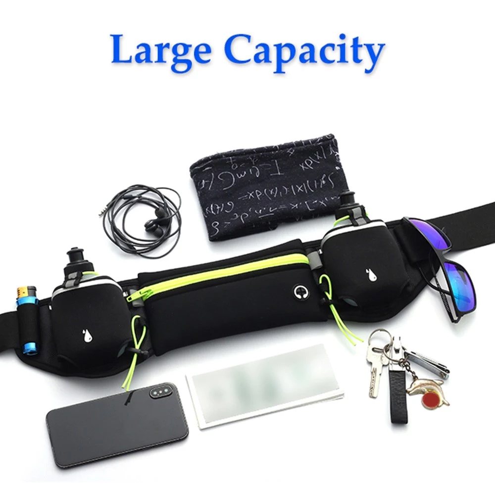 เข็มขัดวิ่ง 1 ชิ้นพร้อมขวดน้ํา - Running Gear Kit บทวิจารณ์และราคา