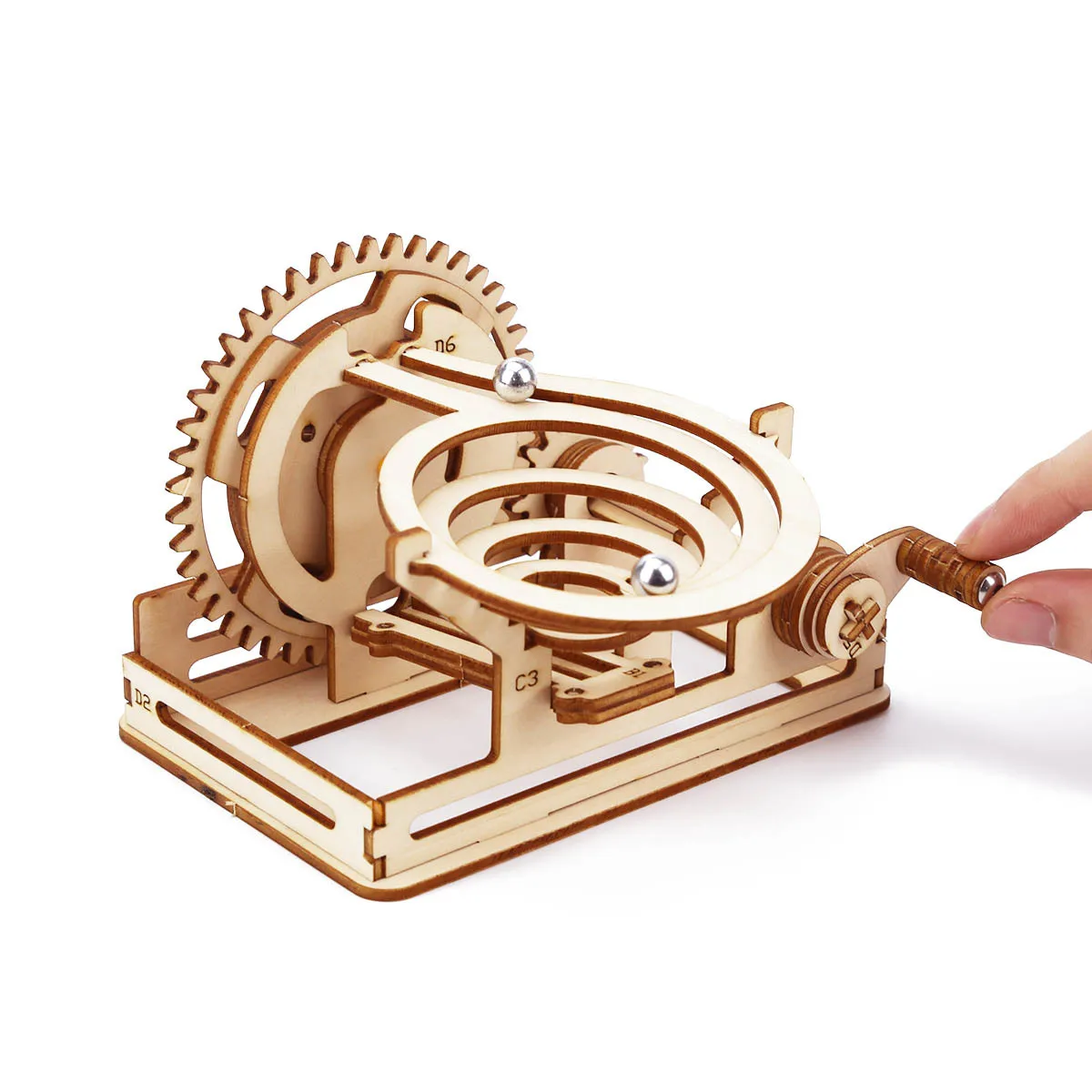 DIY Mechanical Iron Ball Maze  - Running Gear On บทวิจารณ์และราคา
