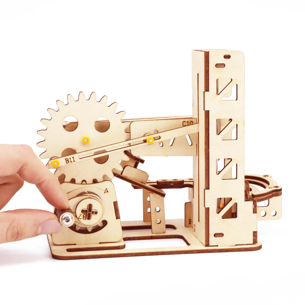 DIY Mechanical Iron Ball Maze  - Running Gear On บทวิจารณ์และราคา