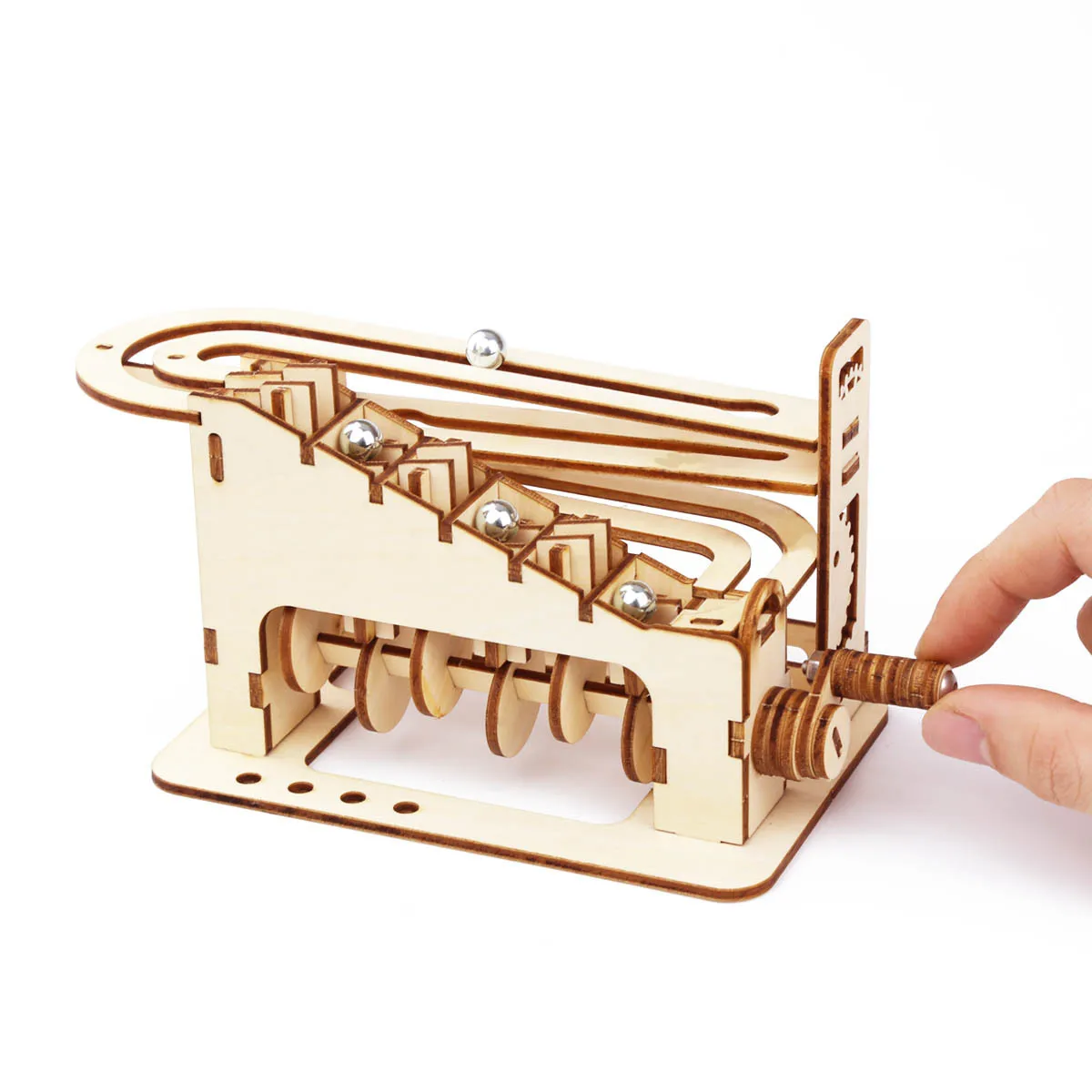 DIY Mechanical Iron Ball Maze  - Running Gear On บทวิจารณ์และราคา