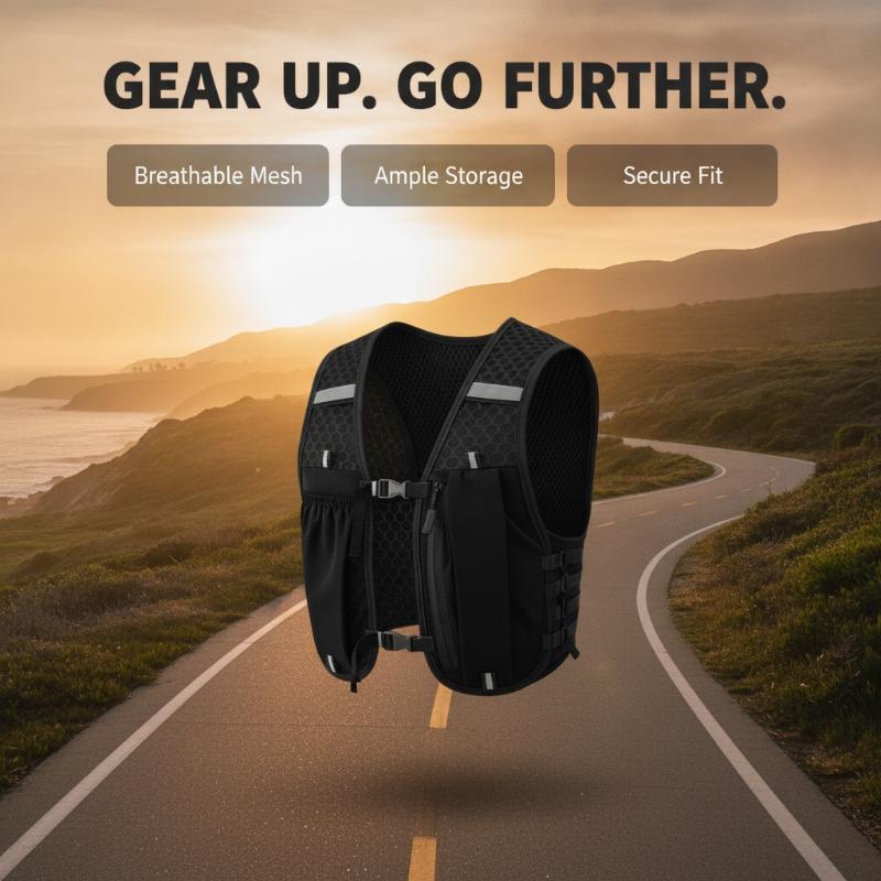 เสื้อกั๊กสำหรับวิ่งรุ่นใหม่ น้ - Running Gear Trail บทวิจารณ์และราคา