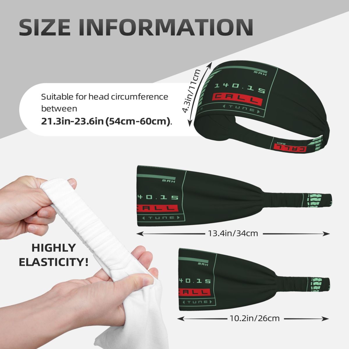 ผ้าคาดศีรษะโลหะเกียร์โซลิด โคด - Running Gear Headband บทวิจารณ์และราคา