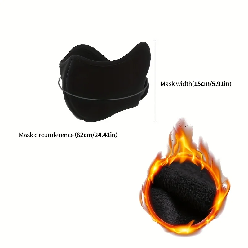 1PC หน้ากากป้องกันความเย็นสำหร - Running Gear For Cold Weather บทวิจารณ์และราคา