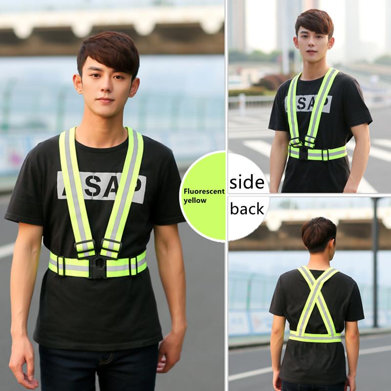 สายรัดสะท้อนแสงสำหรับวิ่งกลางค - Running Gear Youth บทวิจารณ์และราคา