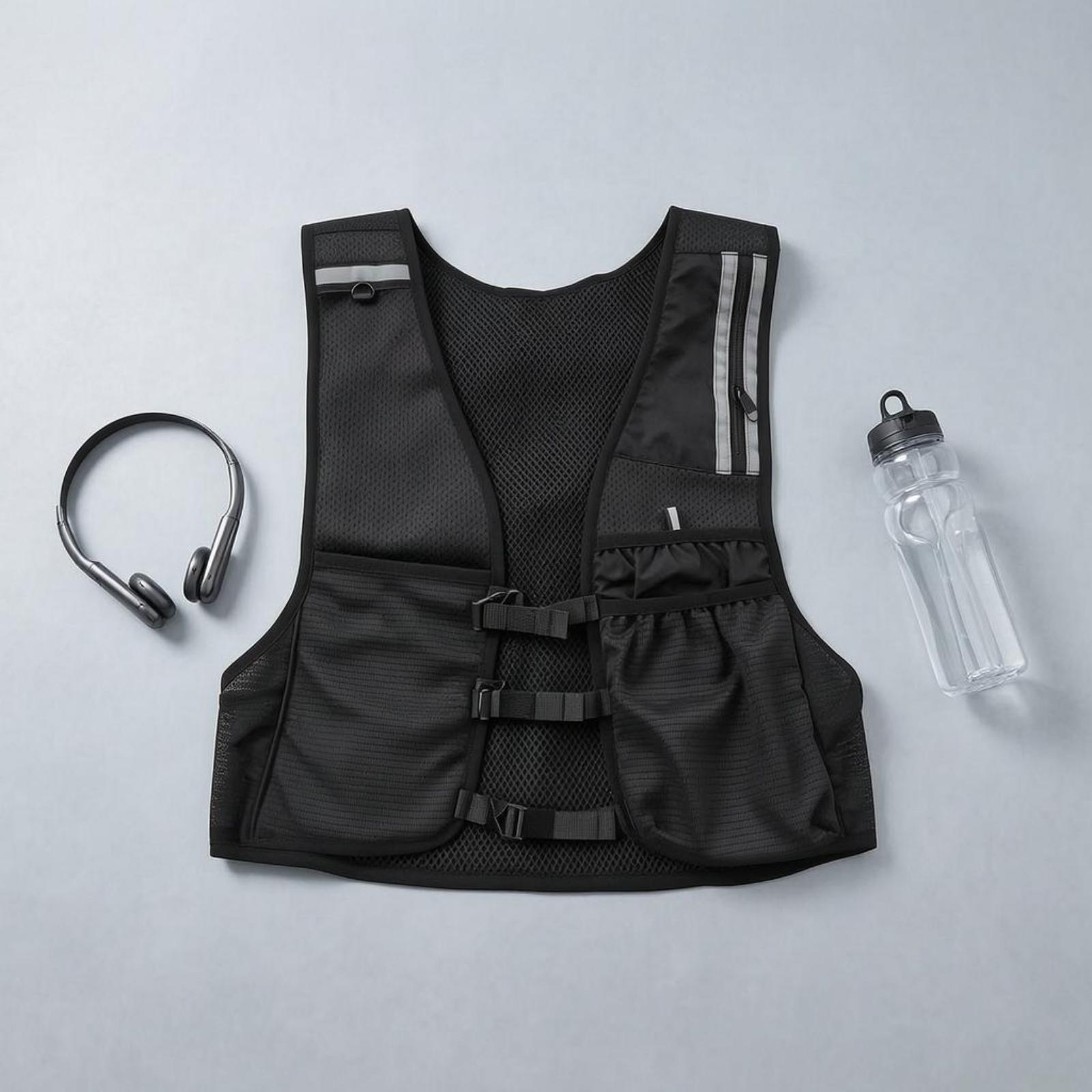เสื้อกั๊กสำหรับวิ่งกลางแจ้ง อุ - Running Gear Trail บทวิจารณ์และราคา