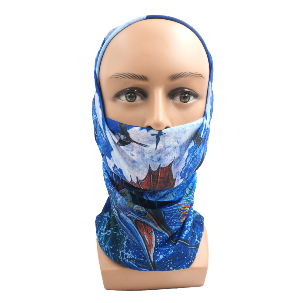ที่พันคอแบบเกล็ดปลาสำหรับตกปลา - Running Gear Headband บทวิจารณ์และราคา