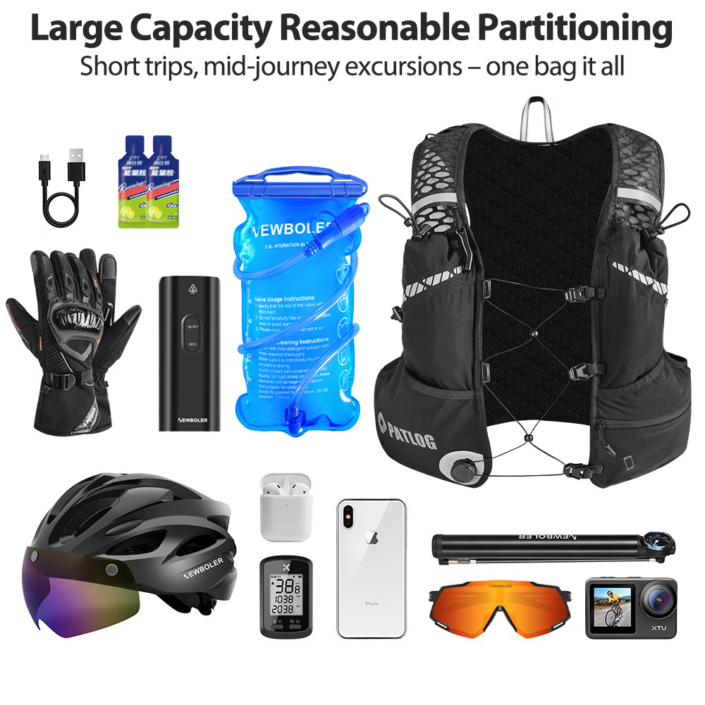 กระเป๋าเป้สะพายหลังแบบระบายอาก - Running Gear Trail บทวิจารณ์และราคา